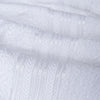 Plazatex 100% Premium Cotton Textured Border Ultra Soft Absorbent 12 Piece Bathroom Towel Set