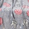 Plazatex All Star Soft & Cozy Glow in the Dark Throw Blanket Ideal for Bedroom & Living Room Decor 50"x60" Grey