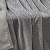 Plazatex Montana plush Decorative Warm and Comfortable Machine Washable Throw 50" x 60" Grey