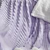 Plazatex Corduroy Sherpa All Season Decorative Throw Blanket 50" x 60" Lilac