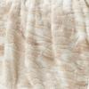Plazatex Alaska Sherpa Decorative Super Soft Throw Blanket for Sleep/Decor 50" X 60" Beige