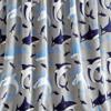 Plazatex Shark Plush Decorative All Season Plum Throw Blanket 50" x 60" Blue