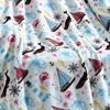 Plazatex Sea Life Plush Decorative All Season Plum Throw Blanket 50" x 60" Blue