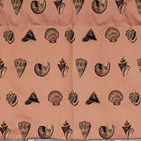 RLF Home Modern Design Classic Seascape Tailored Style Window Valance 50" x 17" Peach