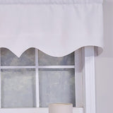 RLF Home Luxurious Modern Design Classic Soft Rayon Regal Style Window Valance 50" x 17"