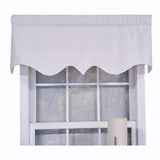 RLF Home Luxurious Modern Design Classic Soft Rayon Regal Style Window Valance 50" x 17"