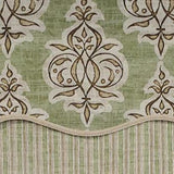 RLF Home Luxurious Modern Design Classic Jenna Glory Style Window Valance 50" x 16"