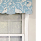 RLF Home Luxurious Modern Design Classic Jenna Glory Style Window Valance 50" x 16"