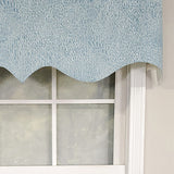 RLF Home Luxurious Modern Design Classic Miramar Regal Style Window Valance 50" x 17"
