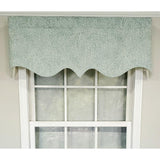 RLF Home Luxurious Modern Design Classic Miramar Regal Style Window Valance 50" x 17"