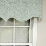 RLF Home Luxurious Modern Design Classic Miramar Regal Style Window Valance 50" x 17"