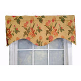 RLF Home Luxurious Modern Design Classic Garland Regal Style Window Valance 50" x 17"