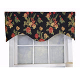 RLF Home Luxurious Modern Design Classic Garland Regal Style Window Valance 50" x 17"