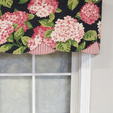 RLF Home Luxurious Modern Design Classic Summer Wind Petticoat Style Window Valance 50" x 15"