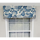 RLF Home Luxurious Modern Design Classic Summer Wind Petticoat Style Window Valance 50" x 15"