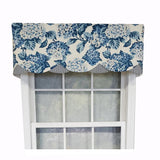 RLF Home Luxurious Modern Design Classic Summer Wind Petticoat Style Window Valance 50" x 15"