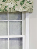 RLF Home Luxurious Modern Design Classic Summer Wind Petticoat Style Window Valance 50" x 15"