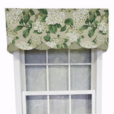 RLF Home Luxurious Modern Design Classic Summer Wind Petticoat Style Window Valance 50" x 15"