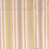 RLF Home Guava Stripe Regal 3" Rod Pocket Lining Luxurious and Elegant Window Treatment Valance 50" x 17" Pink