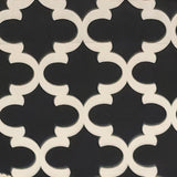 RLF Home Fynn Trimmed Cornice 3" Rod Pocket Lining Luxurious and Elegant Window Treatment Valance 50" x 17" Onyx