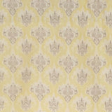 RLF Home Aliki Regal 3" Rod Pocket Lining Luxurious and Elegant Window Treatment Valance 50" x 17" Yellow