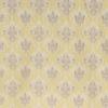 RLF Home Aliki Regal 3" Rod Pocket Lining Luxurious and Elegant Window Treatment Valance 50" x 17" Yellow