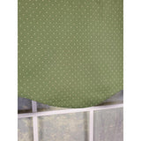 RLF Home Eleni Provance 3" Rod Pocket Lining Luxurious and Elegant Window Treatment Valance 50" x 15" Celery
