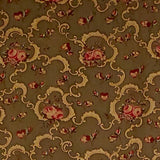 RLF Home Fani Provance 3" Rod Pocket Lining Luxurious and Elegant Window Treatment Valance 50" x 15" Hunter