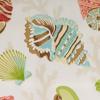 RLF Home Bay Beach Provance 3" Rod Pocket Lining Luxurious and Elegant Window Treatment Valance 50" x 15" Multi