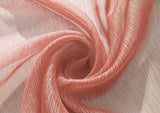 Ramallah Lonnie Grommet Curtain Panel - 54x90", Coral