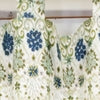 RLF Home 4" Top Tab High Quality Fabric Viviana Tab Valance for Windows 50" x 16" Natural