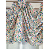 RLF Home 3" Rod Pocket High Quality Fabric Petite Flower 3-S Victory Swag for Windows 54" x 15" Multi
