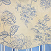 RLF Home 100% Cotton Ashington Glory  Fully lined Windows Rod Pocket Valance 50