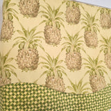 RLF Home 100% Cotton Kingston Glory  Fully lined Windows Rod Pocket Valance 50" x 16"  Yellow