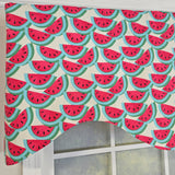 RLF Home Sandias Cornice Valance - 100% Cotton with Ivory Lining 50" x 17"  Cream