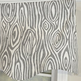 RLF Home 100% Cotton Nyx Regal  Fully lined Windows Rod Pocket Valance 50" x 17"  Gray