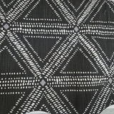 RLF Home 100% Cotton Zircon Regal With Poly/Cotton Ivory lining Rod Pocket Valance 50" x 16" Silver