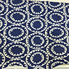 RLF Home 100% Cotton Orbit Regal  Fully lined Windows Rod Pocket Valance 50