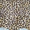 RLF Home 100% Cotton Cheetah Regal  Fully lined Windows Rod Pocket Valance 50" x 17"  Yellow