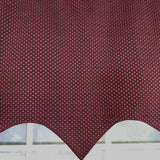 RLF Home 100% Cotton Basket Weave Regal Poly/Cotton lining Rod Pocket Valance 50" x 15" Egg Plant