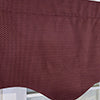 RLF Home 100% Cotton Basket Weave Regal Poly/Cotton lining Rod Pocket Valance 50