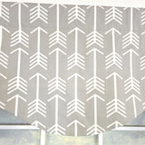 RLF Home 100% Cotton Native Cornice With Poly/Cotton Ivory lining Rod Pocket Valance 50" x 17" Sil