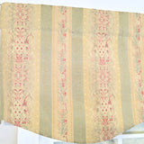 RLF Home 100% Cotton Kuriyama Provance  Fully lined Windows Rod Pocket Valance 50" x 15"  Beige