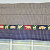 RLF Home 100% Cotton Cabin Tailored  Fully lined Windows Rod Pocket Valance 50" x 15"  Blue