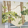 RLF Home 100% Cotton Canopy Regal  Fully lined Windows Rod Pocket Valance 50