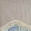 RLF Home 100% Cotton Denton Cornice  Fully lined Windows Rod Pocket Valance 50