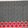 RLF Home 100% Cotton Brazil Banded  Fully lined Windows Rod Pocket Valance 50