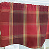 RLF Home 100% PolyesterDuncaster Shapped Valanc Fully lined Rod Pocket Valance 50