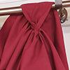 RLF Home Classic Twil 3-S Victory 100% Cotton Tab Top Swag Window Curtain 54
