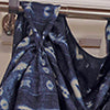 RLF Home Pulsar 3-S Victory 100% Cotton Tab Top Swag Window Curtain 54" x 25" Navy